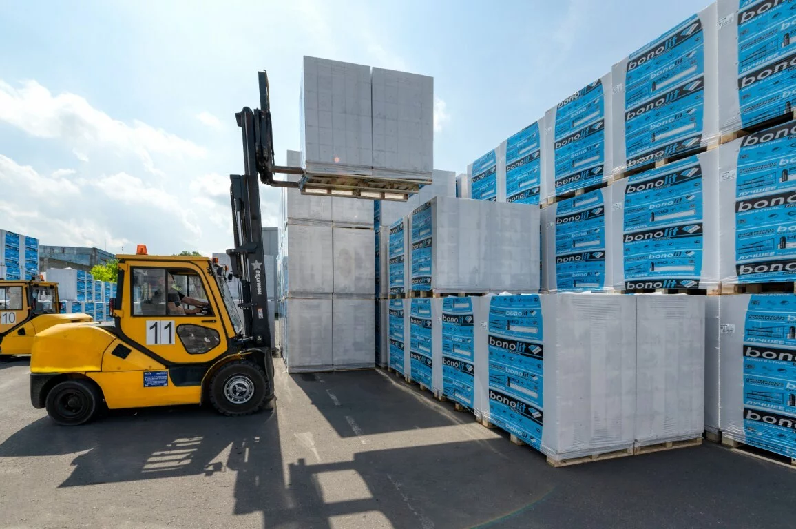 Газобетон Bonolit D500 600x250x250 мм фото 3