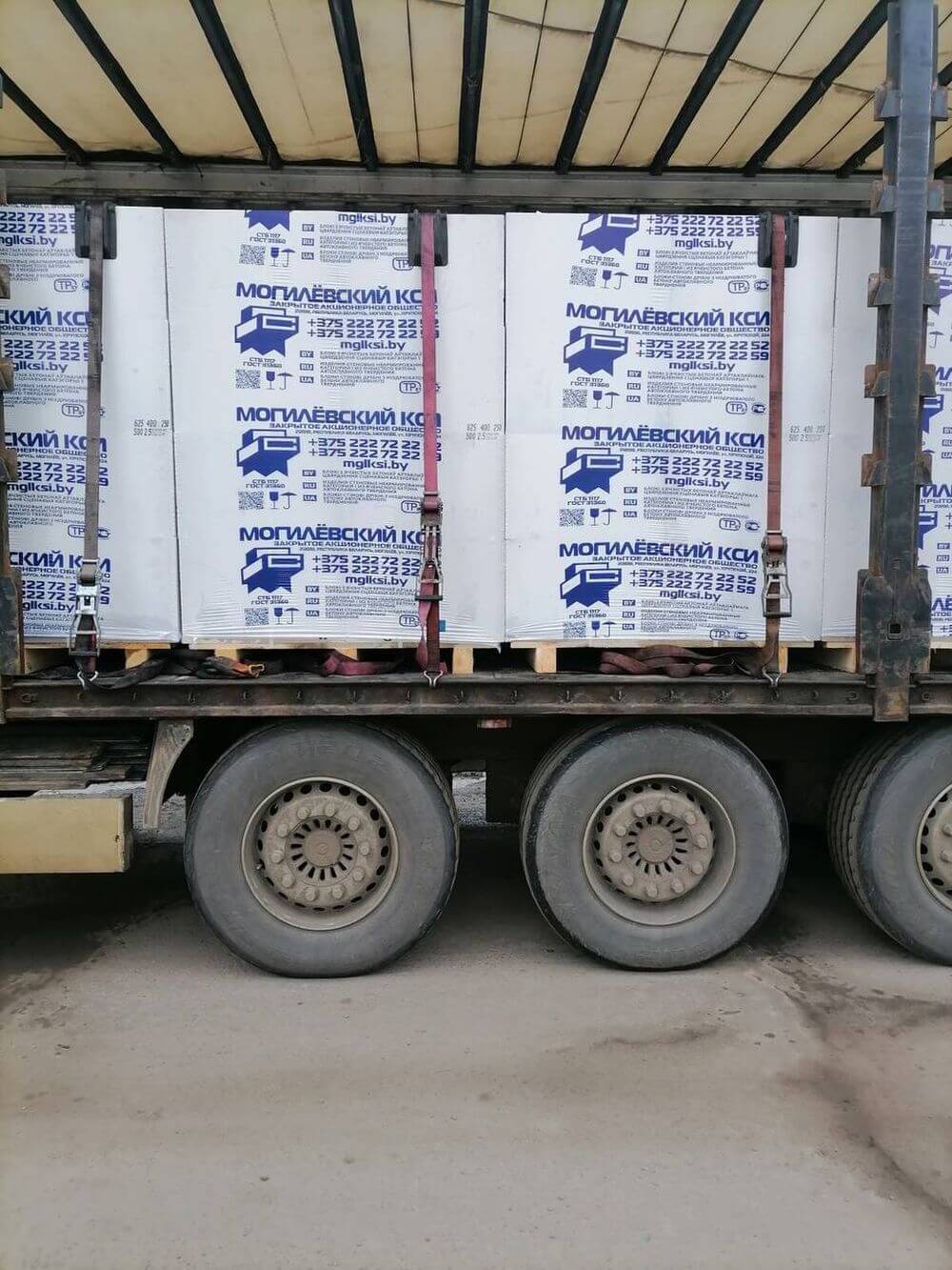 Газобетон Могилевский КСИ D400 625х150х250 мм фото 4