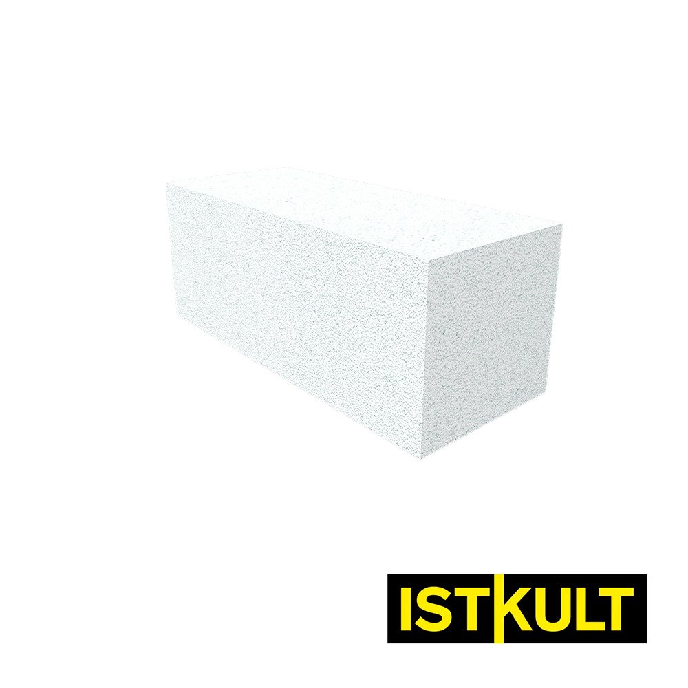 Газобетонный блок ISTKULT D500 B3,5 600х150х250 мм